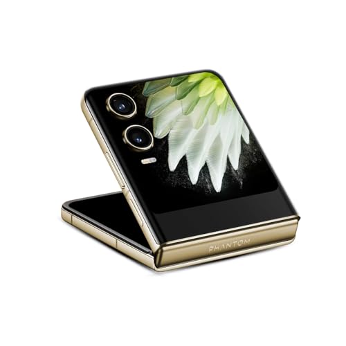 Image of Tecno Phantom V Flip 2 (Travertine Green, 8GB+256GB) | Strongest Flip Ever | 4720mAh with 70W Charger | Advance AI Features | 50MP OIS+50MP Camera | 6.9 inch 120Hz AMOLED Main & 3.64 inch AMOLED Cover Screen