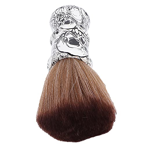 Brocha de Afeitar para Barba, Brocha de Afeitar para el Cabello, Herramienta de Peluquería, Brocha de Afeitar para Hombres, Brocha de Afeitar Ligera con Cerdas Naturales para Domar y Suavizar el