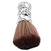Barber Brush Neck Duster, Hair Shaving Brush Soft Nylon Broken Hair Shave Brush with Wooden Handle for Men