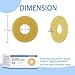 TNTNDAY 40PCS Ostomy Barrier Ring, 2mm Adapt Barrier Rings for Ostomy Bag, Stoma Supplies for Colostomy Ileostomy Urostomy, Cohesive Seals Skin Barriers Wafers, Leak-Free Moldable Skin Extender Rings
