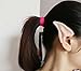 Bezall Latex Fairy Pixie Elf Fake Ears, LARP Pointed Vampire Halloween Costume Cosplay Party Prosthetic Ear Tips