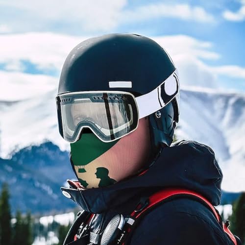 Balaclava Mask for Men Ski Mask for Women Couple in Front of Balloons Full Face Mask Face Cover for Cycling miniatura 5