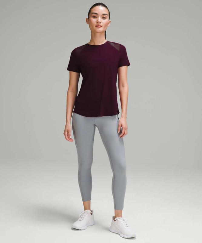 Image of Ap'pulse Women's Shorts Sleeve Front Shoulder Mesh Sports Tshirt