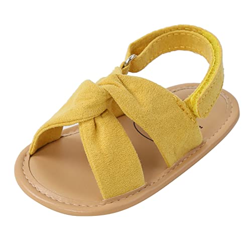 Generic Baby Boys Girls Sandals Soft Sole Summer Wedding Dress Flat Shoes Beach Sandal Newborn Crib Shoes Infant Shoes