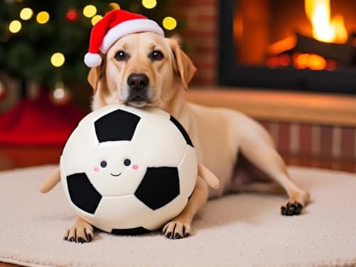 Image of Ryttir 11 Inch Creative 3D Simulation Soccer Pillow,Fluffy Cars Pillow Football Toy Outdoor Cushions for Ball Owners,Cuddle Companion for Age 0+(Birthday Gender Neutral Gift)