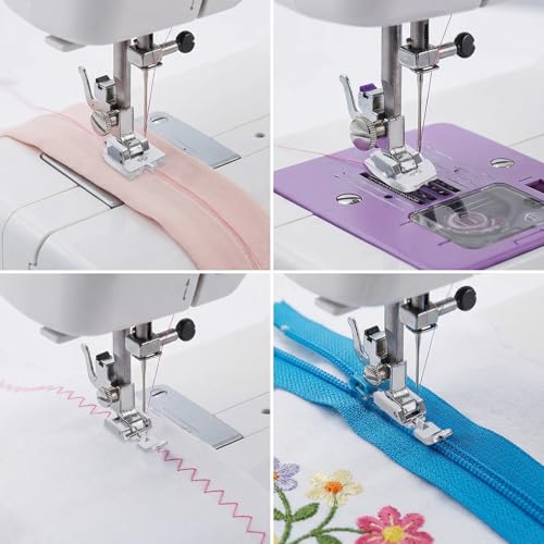 Kit de 4 pies prensatelas para cremalleras miniatura 7