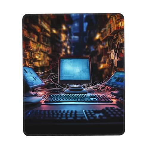 Ordinateurs Et Internet Mouse Pad Douce Tapis Souris Base en Caoutchouc Tapis De Souris pour Jeux Bureau Pc 25X30Cm