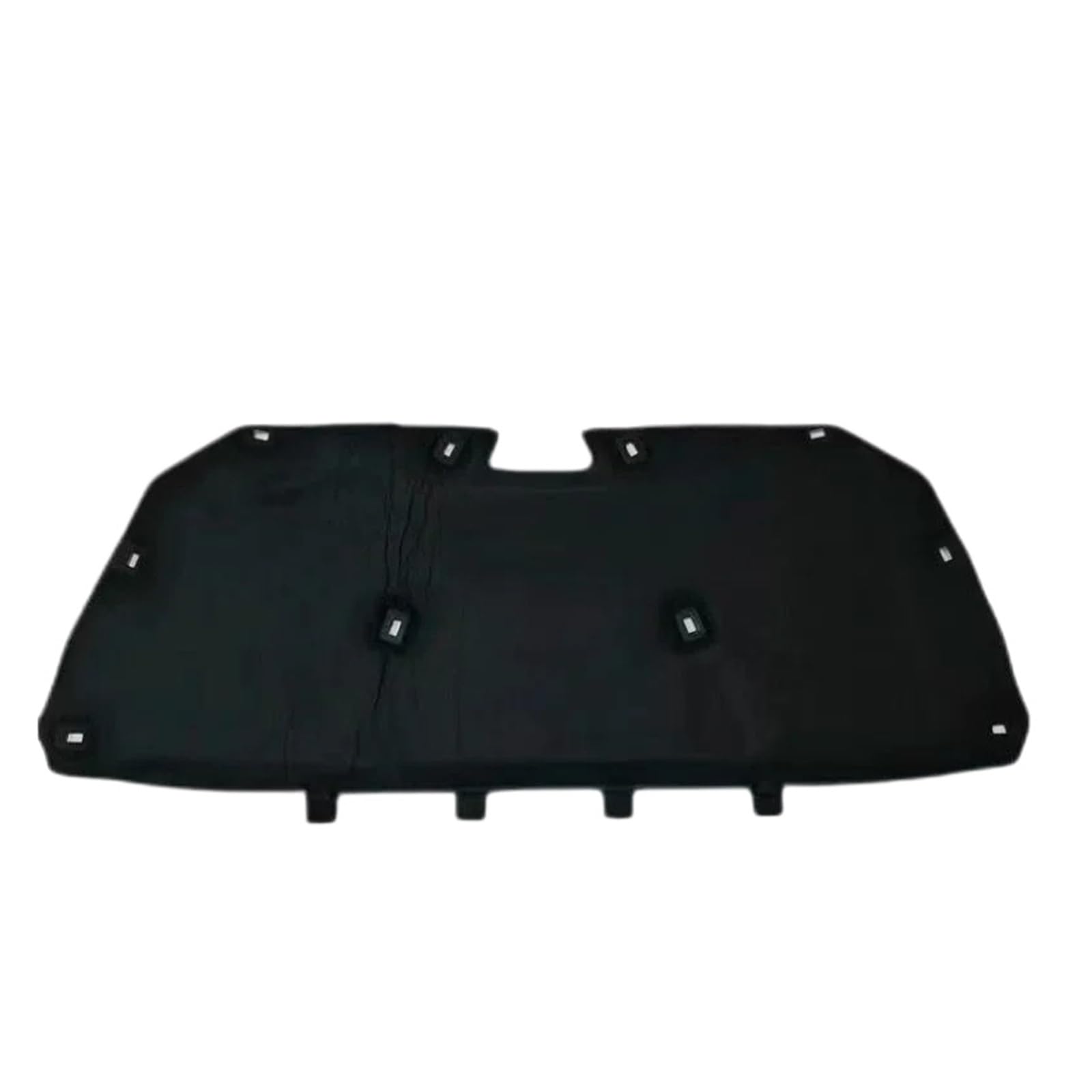 Lycheu Black Front Hood Engine Firewall For Focus 2011-2018 Car Thermal Insulation And Sound Insulation Cotton Front Engine Hood Fireproof Pad Car Accessories