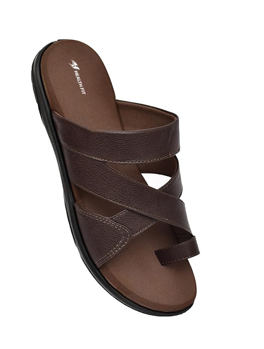 Image of HEALTH FIT Extra Soft Diabetic & Orthopedic Slippers /Doctor Chappal & Foortwear-Men