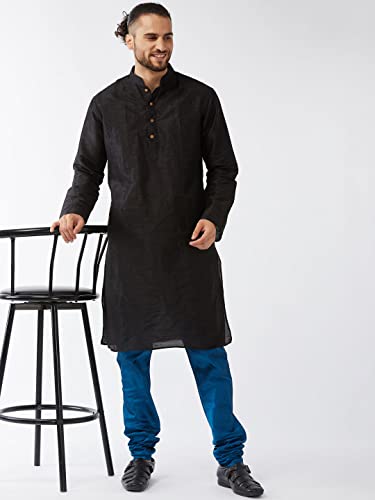Image of Mother VM Mens Silk Blend Pyjama - Stylish Lounge Wear for Relaxation and Sleep | Regular Premium Cotton, Elastic Waist, and Classic Design for Ultimate Comfort