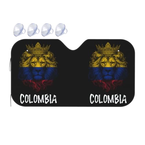 Couverture pare-brise avant anti-chaleur et anti-givre pour SUV MPV lion couronné Colombie