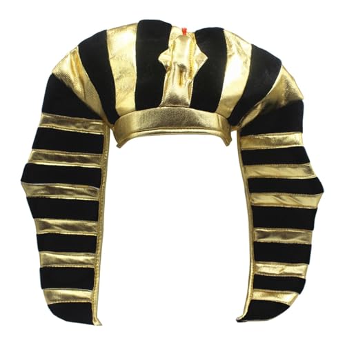 Godpqiui Sombrero Egipcio - Accesorios Egipcios De Cabeza | Disfraces Unisex Para Halloween Infantil Y Fiestas De Disfraces Para Escolares Y Actuaciones Escénicas