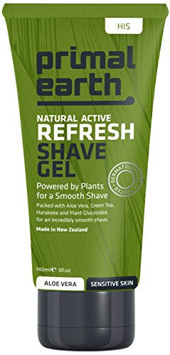 Primal Earth Refresh Shave Gel, 140ml (4.7 oz)