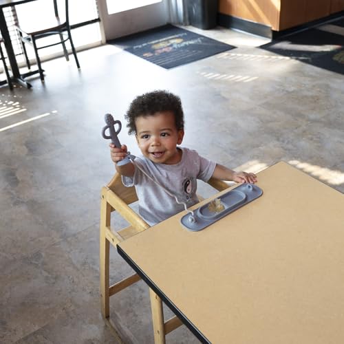 image for BUSY BABY Silicone Mini Mat - New and Improved Suction Cups, 2 Straps 