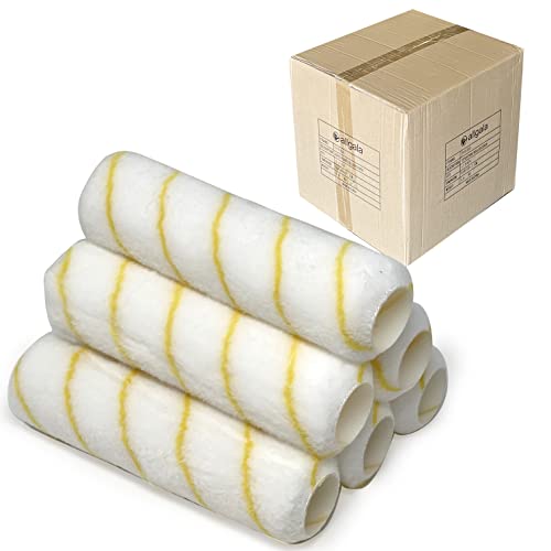 Allgala Paint Roller Covers, 144 Case Pack 9 Inch Shedless Lint Free Painter Roller Covers 1/2 in Roller Naps for Paint Roller Kit for House Painting and Professional Projects by allgala - Used condition - US$138.22