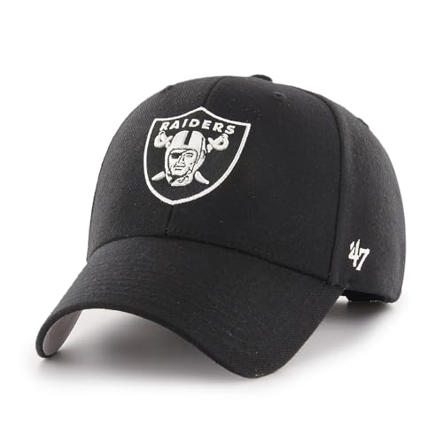 Casquette Raiders '47 Brand MVP ajustable pour éviter la chaleur et le soleil