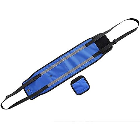 Best World 4 Yu Wocharm Pet Dog Canine Sling Lift Straps Support Harness Help Dogs Weak Stand Up (S, Noctilucent Blue) Cover