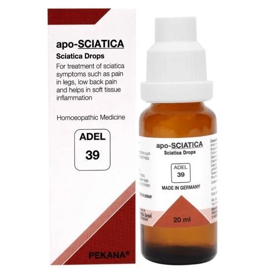 ADEL 39 Apo-Sciatica Drop-20 ML| PACK OF 2 | (B0D3QL13D8) Amazon Price History, Amazon Price Tracker