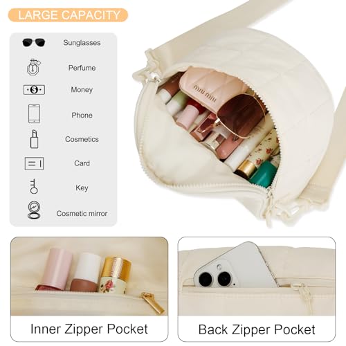 Image of KKXIU Crossbody Sling Bag for Women Trendy Fanny Pack Vegan Leather Chest Bag | Trendy