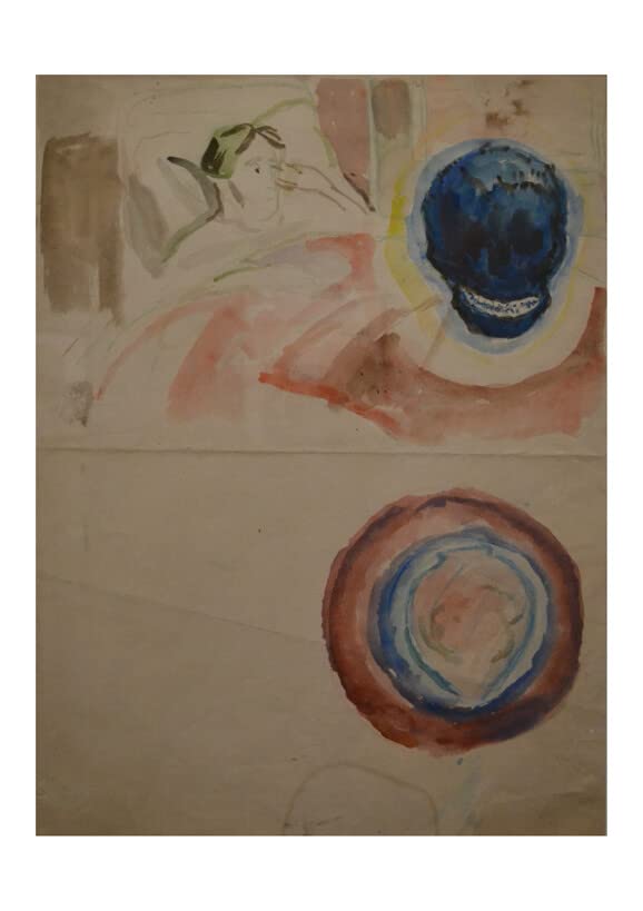 Edvard Munch illustration format moyen archival mat affiche d art sans cadre