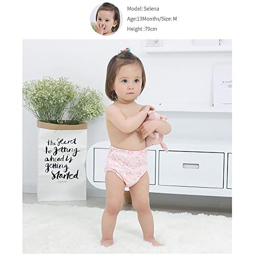 2 Pcs Calças de Treinamento Roupa Interior 6 Camadas de Algodão Respirável Criança Potty Roupa Inter