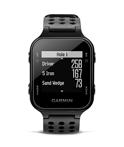 Garmin Approach S20 ゴルフウォッチ - ブラック (リニュー) One Size ブラック