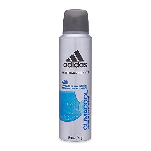 Desodorante Aerossol Adidas Masculino Climacool, Adidas, Branco, 150 Ml