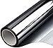 FILMGOO Pellicola per finestra, monomodo, per la privacy, effetto statico, non adesivo, per il controllo del calore, anti UV, per la casa e l'ufficio (90 x 200 cm, colore: nero