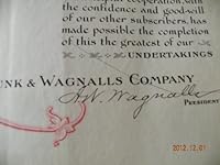 Funk & Wagnalls New Standard Dictionary of the English Language B002F52236 Book Cover