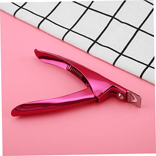 Outanaya 2pcs cortaúñas en U de acero inoxidable miniatura 2