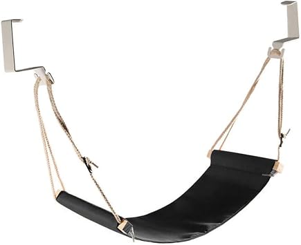 OSALADI Ergonomic Office Footrest Under Desk Hanging Foot Hammock Comfy Footrest for Office Desk