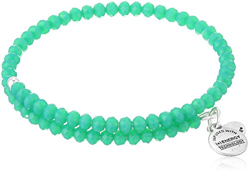 Preisvergleich Produktbild Alex and Ani Pebble Wickelarmband, Tropical, Expandable