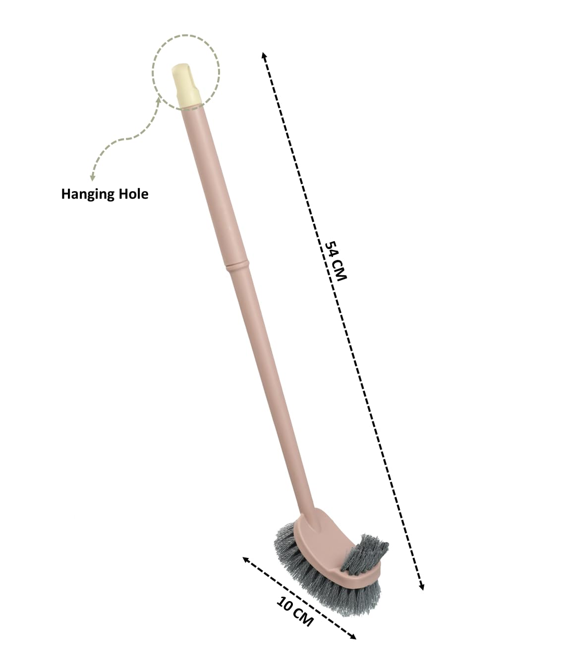 Toilet Cleaning Brush - Long Handle, Sage Green -2 Toilet Cleaning Brush - Long Handle, Sage Green -2