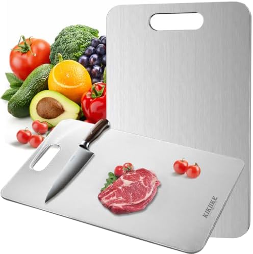 Titanium Cutting Board 2026 New Upgrade 100% Pure Titanium Cuttin...
