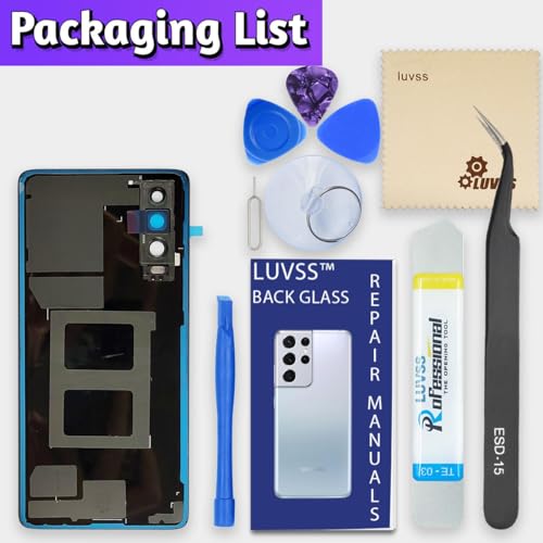 Vitre Arrière Huawei P30 Cassée Solution Kit Noir