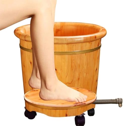 Tina para Pedicura Spa de Pies de Madera 40x36.5x30cm miniatura 4