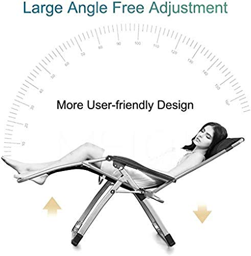 Chaise longue gravité zéro pliable 200 kg avec coussin soie glacée