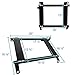 SPEC-D TUNING Racing Seat Mounting Brackets Rail Track Pair Compatible with 1989-1998 Nissan 240SX S13 S14