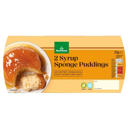 Morrisons Syrup Sponge Puddings 2pk 210g