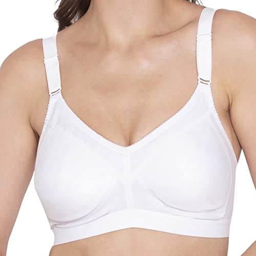 Image of SOUMINIE - Minimizer Bra - Non Padded - Cotton Rich - Broad Straps - Full Coverage - Wireless Seamless T-Shirt Bra