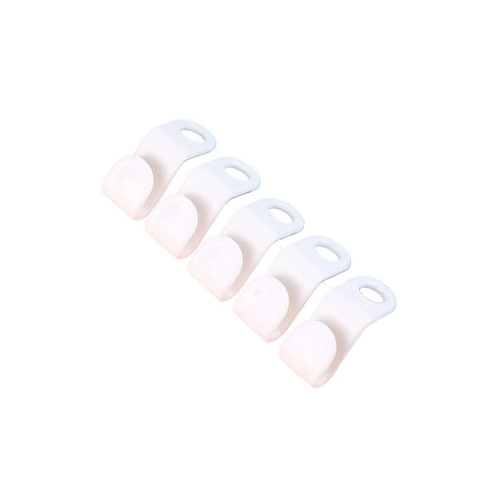 Hangers for Clothes Space Savers 120Pcs-Clothes Hanger Connector Hooks, Cascading Clothes Hangers for Heavy Duty Space Saving Connection(White couple)