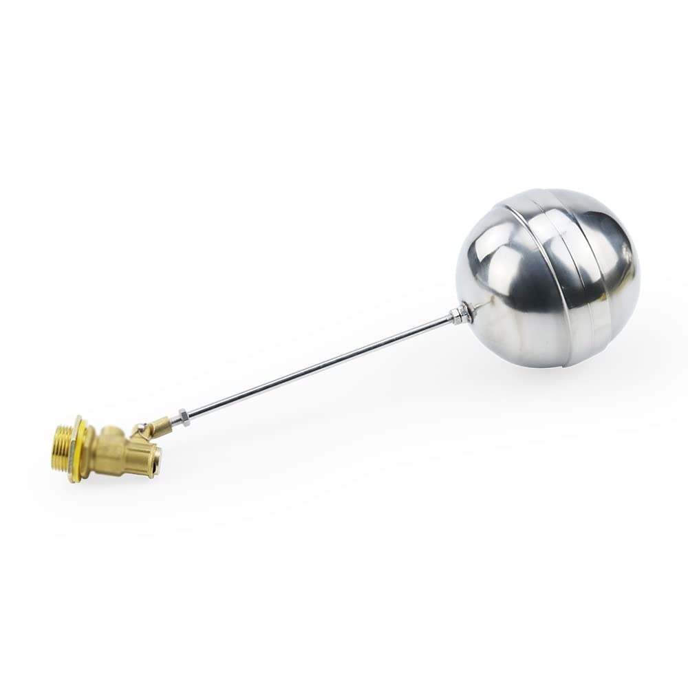 Valvola a sfera a galleggiante in ottone 1/2" 3/4" 1"(DN25 1Pc)