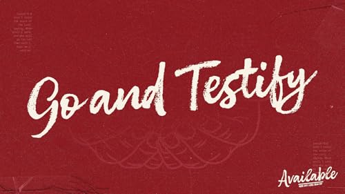 Missions 2026 :: Available - Go and Testify Podcast Por  arte de portada