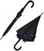 Zeus&co. Extra Durable Automatic Black Cane Umbrella