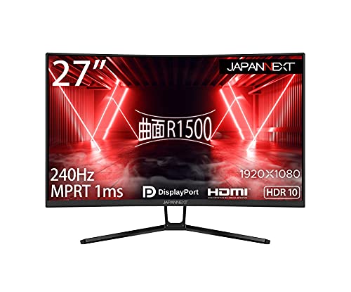 【美品】AESNO 27インチ フルHD ゲーミングモニター 240Hz Amazon.co.jp: AESNO モニター 27インチ曲面モニター 75Hz 曲面