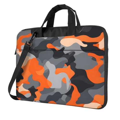 Maletín para portátil Orange Grey Black Camo 15.6 in miniatura 1