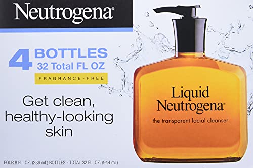 image for Neutrogena Fragrance Free Liquid Neutrogena, Facial Cleansing Formula,
