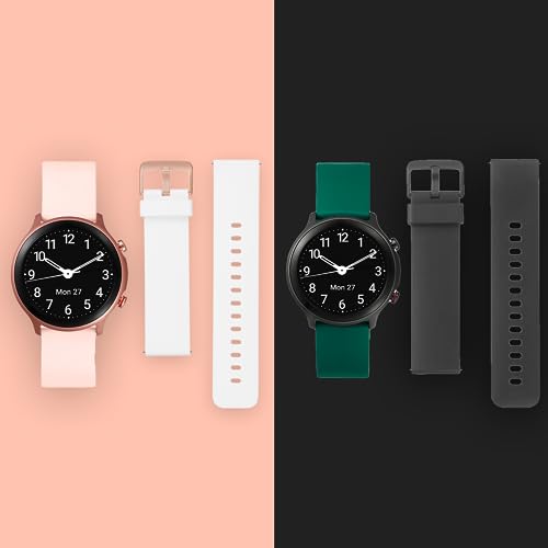 Smart watch pink con pantalla táctil y esferas personalizables 5