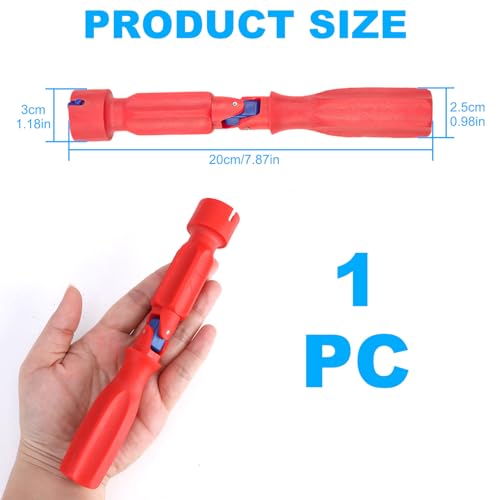 ripefun Toilet Seat Fitting Tool Toilet Seat Removal Installation Wrench 10/13/17mm Professional Universal Toilet Seat Spanner Plumbing Tools Maintenance Artifact Hand Tool - Image 2