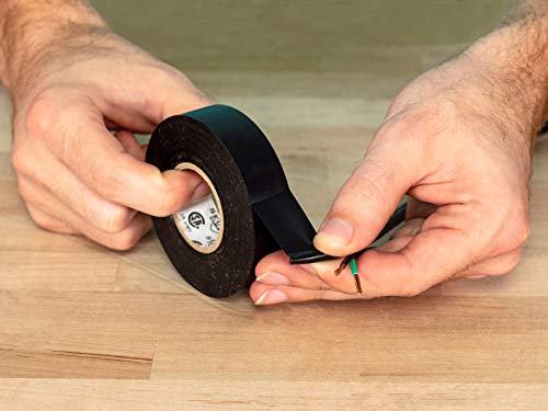 Image of Secure Black Electrical Tape 3 /4 Inch x 66 Feet - Single Roll